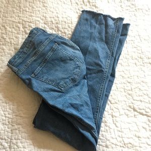 Free People high rise stretch skinny jeans